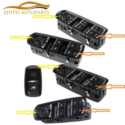 7PP959858AEDML Electric Power Window Switch Car 7PP959858RDML 7PP959858MDML Fit For Porsche Cayenne Macan Panamera 2011-2017