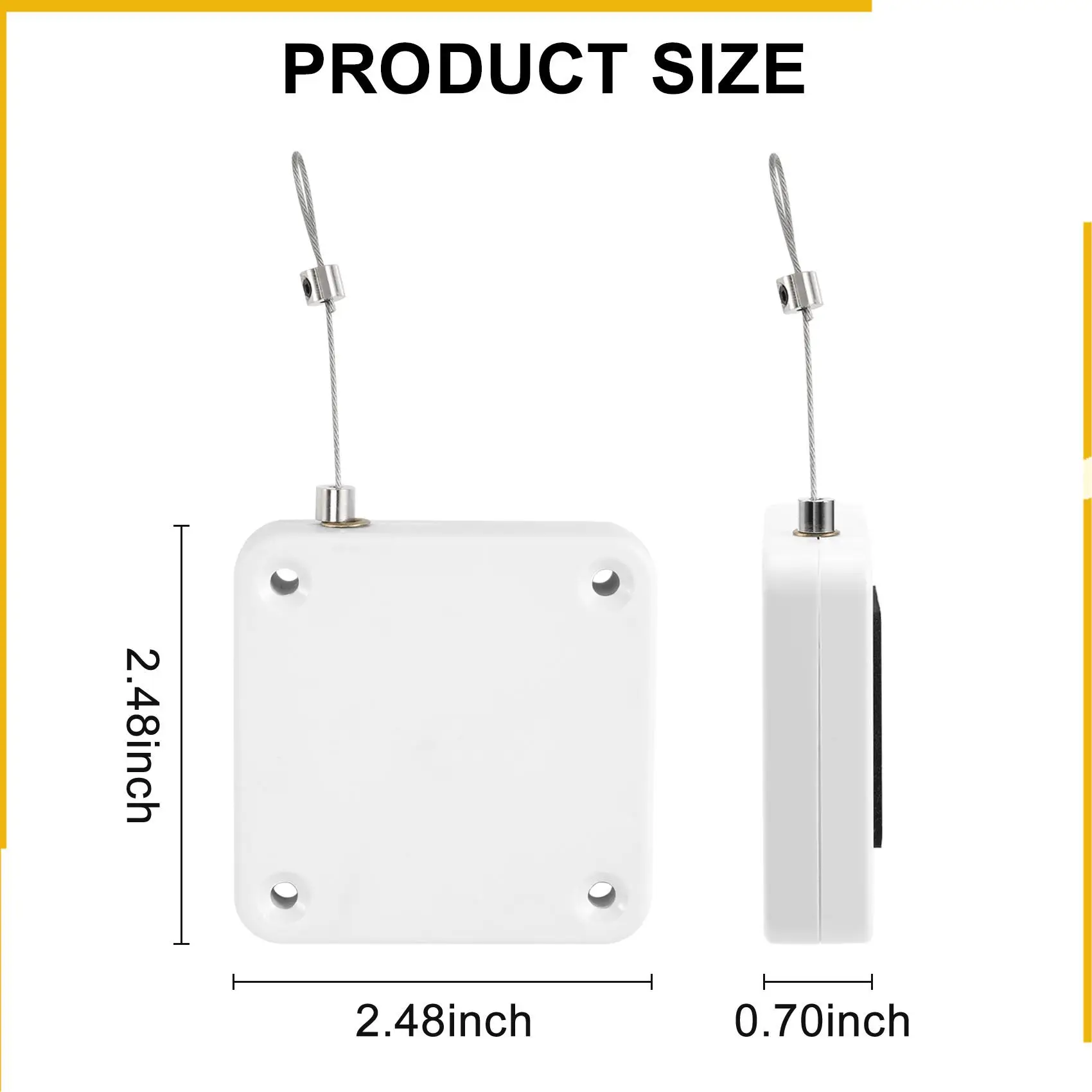 A92P Punch-Free Automatic Sensor Door Closer Automatically Close For All Doors