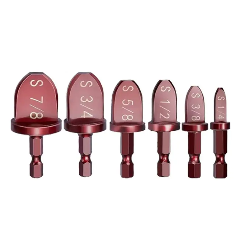 AT21-HVAC Repairing Tools, Air Conditioner Copper Pipe Expander Swaging Tool,1/4In Hexagonal Handle Copper Pipe Flaring Tool Dur