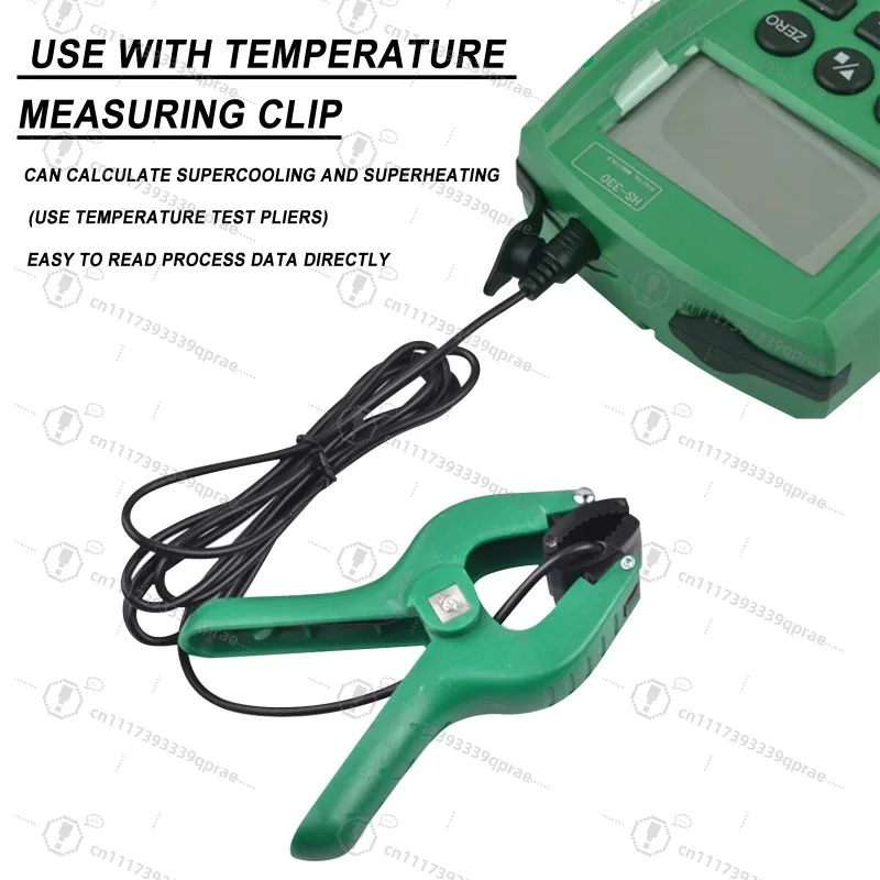 2Pcs Pipe Clamp Temperature Probe for DY517A Digital Manifold Gauge Car Air Conditioner Refrigerant Testing Spare Part