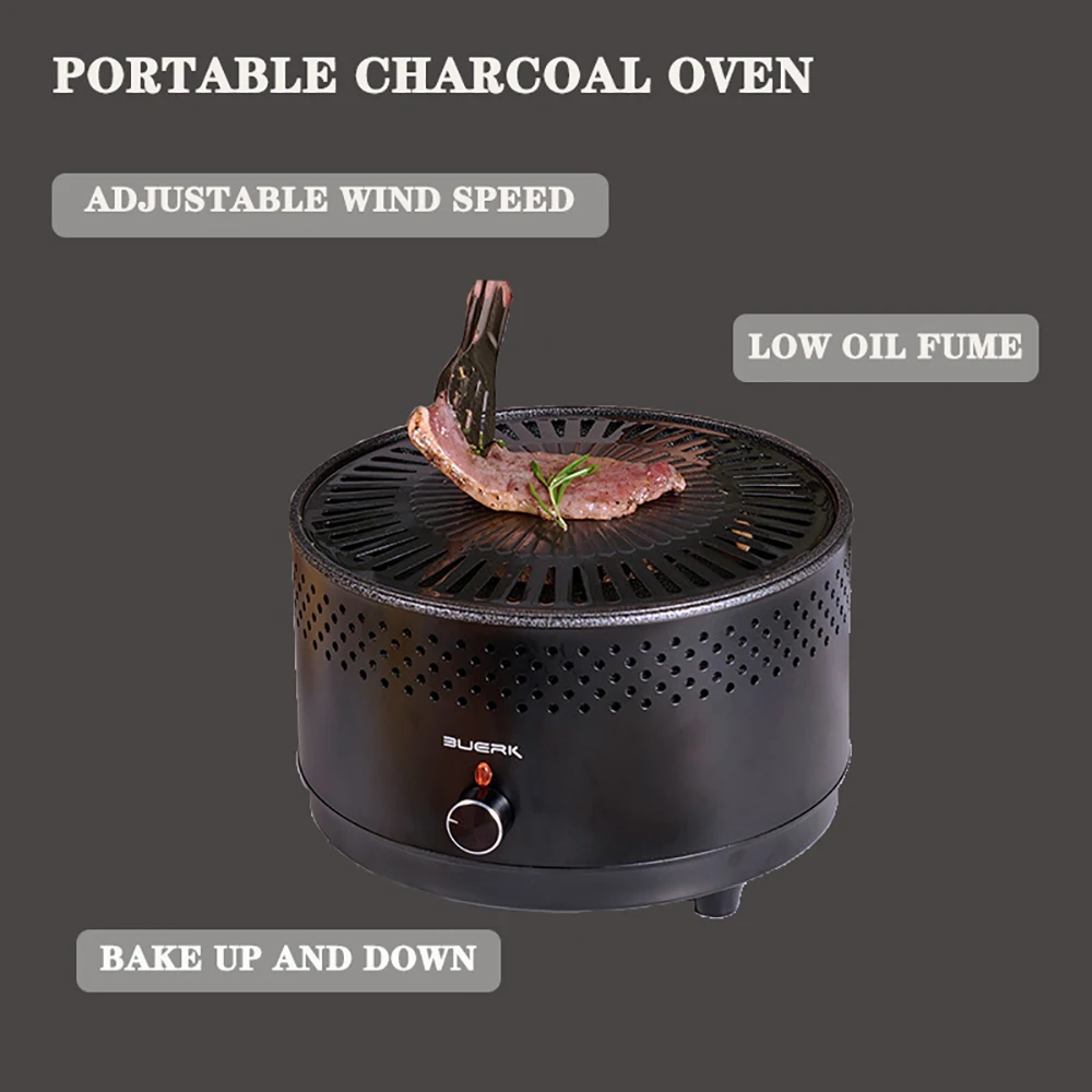 Новинка 2024 года, уличная бездымная машина для барбекю, кемпинговая угольная гриль-печь, многофункциональная пластина для барбекю Grelha Churrasco