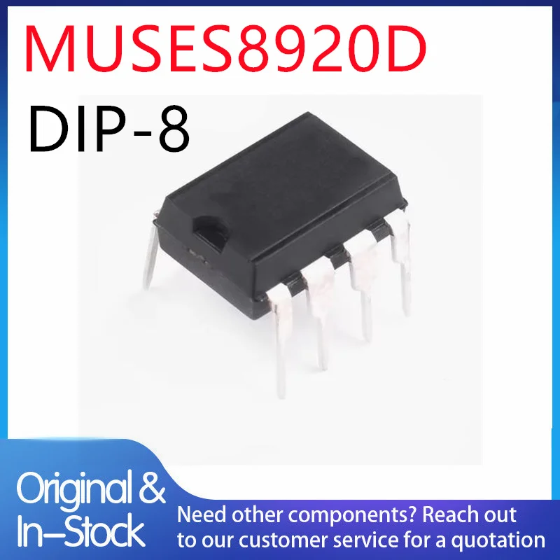 (1piece)New Original For MUSES 8920 MUSES8920 MUSES8920D DIP-8package