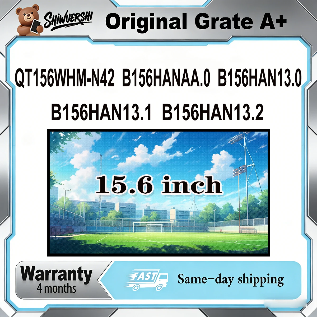 

Original New A+ 15.6 inch Slim Laptop Lcd Screen Panel QT156WHM N42 B156HANAA.0 B156HAN13.0 B156HAN13.1 B156HAN13.2