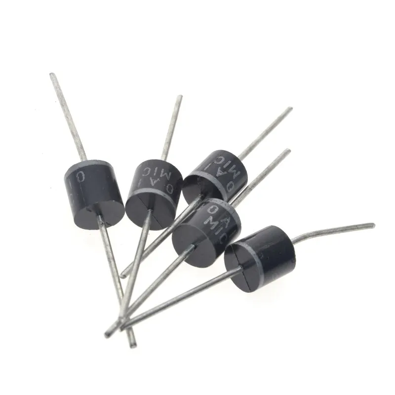 10PCS 10.0 AMP 10A10 SILICON RECTIFIERS Rectifier Diode 10A 1000V R-6 10.0 AMP SILICON RECTIFIERS