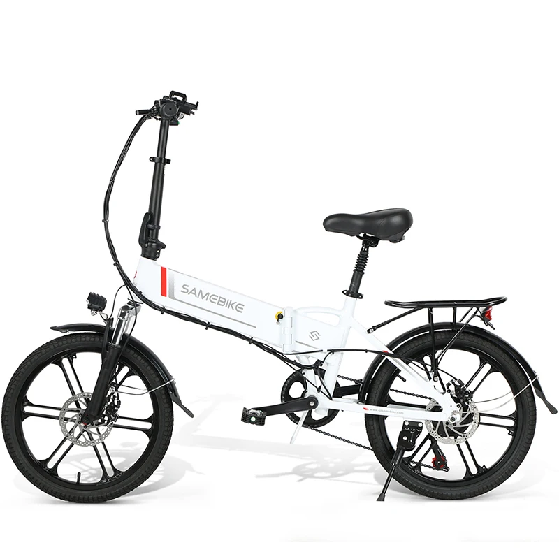 SAMEBIKE-20LVXD30-II 350W opvouwbare elektrische fiets - 20 inch E-mountainbike - uitneembare 48V 10.4Ah accu - volwassen E-bike - 25KM/H stadsfiets