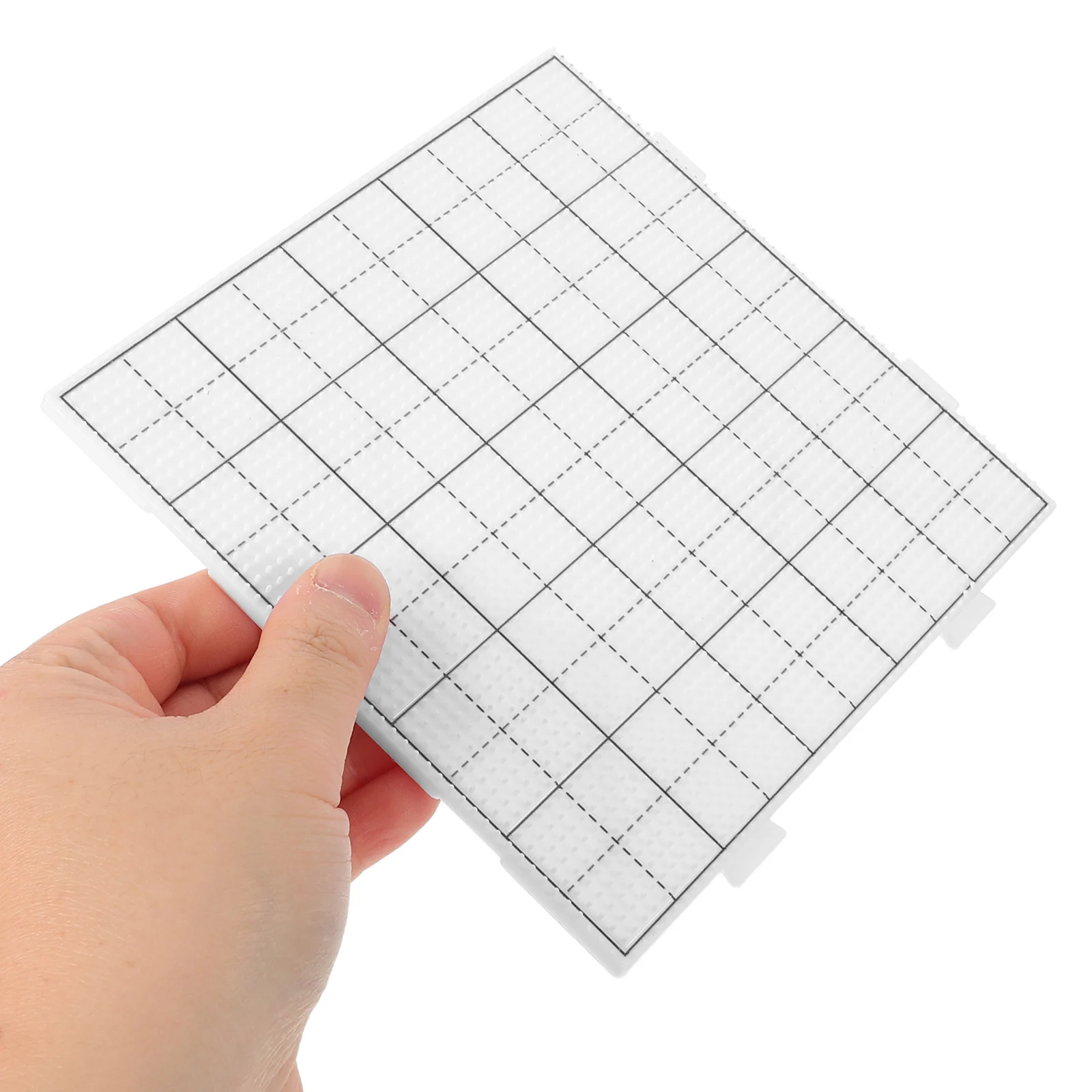 

4Pcs Square Fuse Beads Pegboards 15x15cm Plastic Craft Tray for Kids DIY Art Projects Bead Melting Boards Children Creative