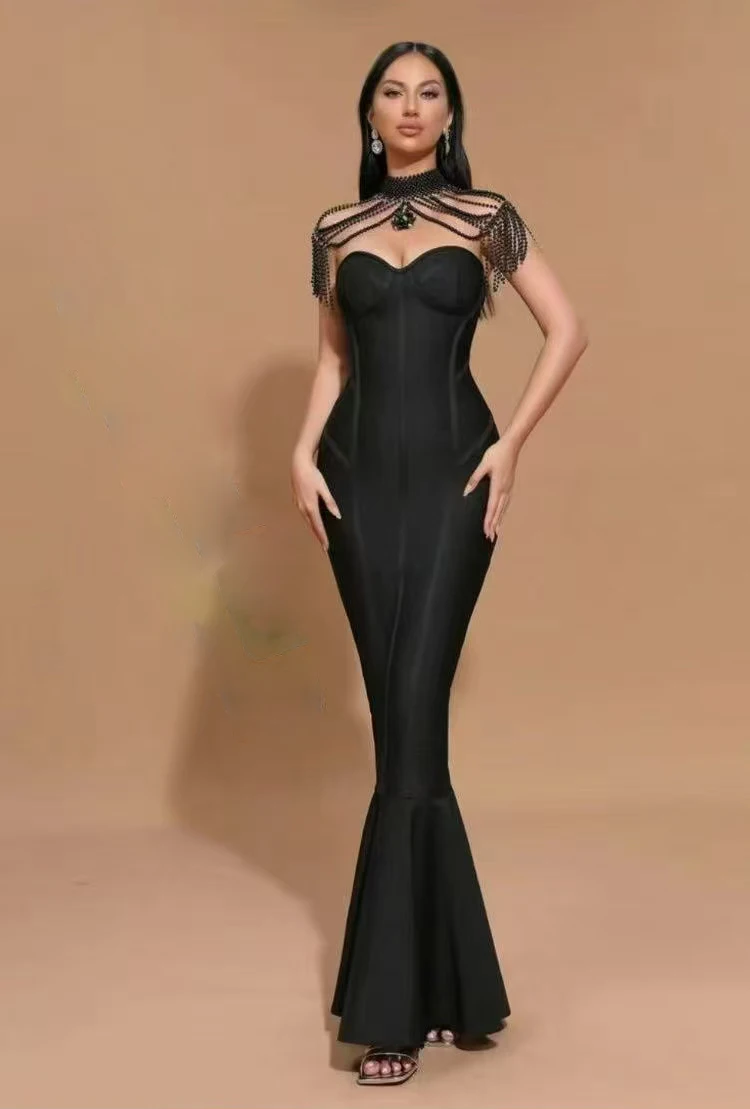 

Черные платья, женские летние платья без рукавов с блестками и круглым вырезом, элегантное коктейльное платье для выпускного вечера, длинное платье макси, Vestido De Festa