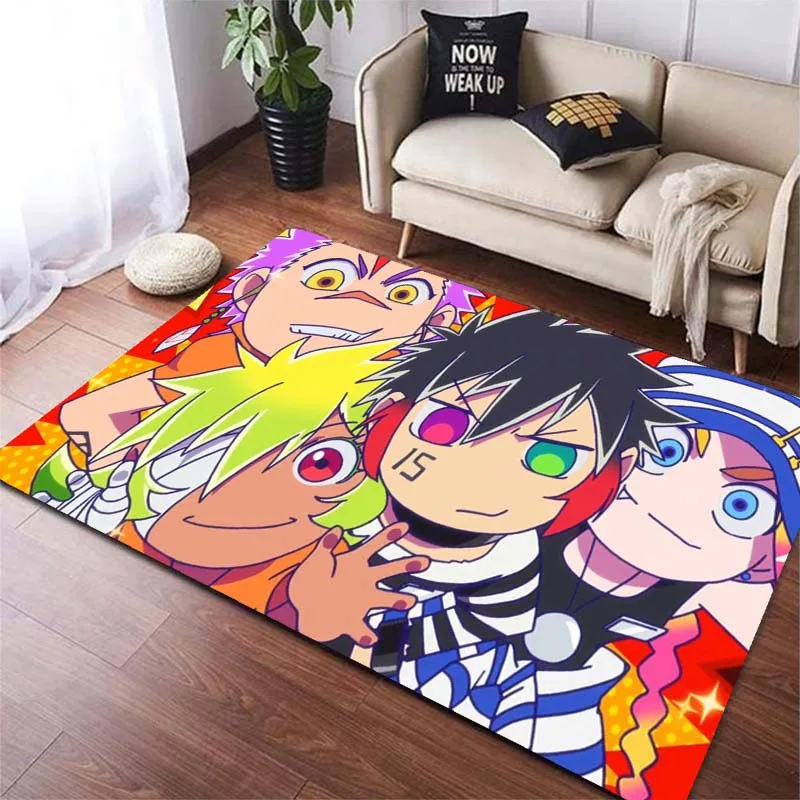 Nanbaka - The Numbers Japan Prison Anime Area Rugs for Living Room Bedroom Decoration Rug Children PlayRoom Mat Anti-slip Carpet