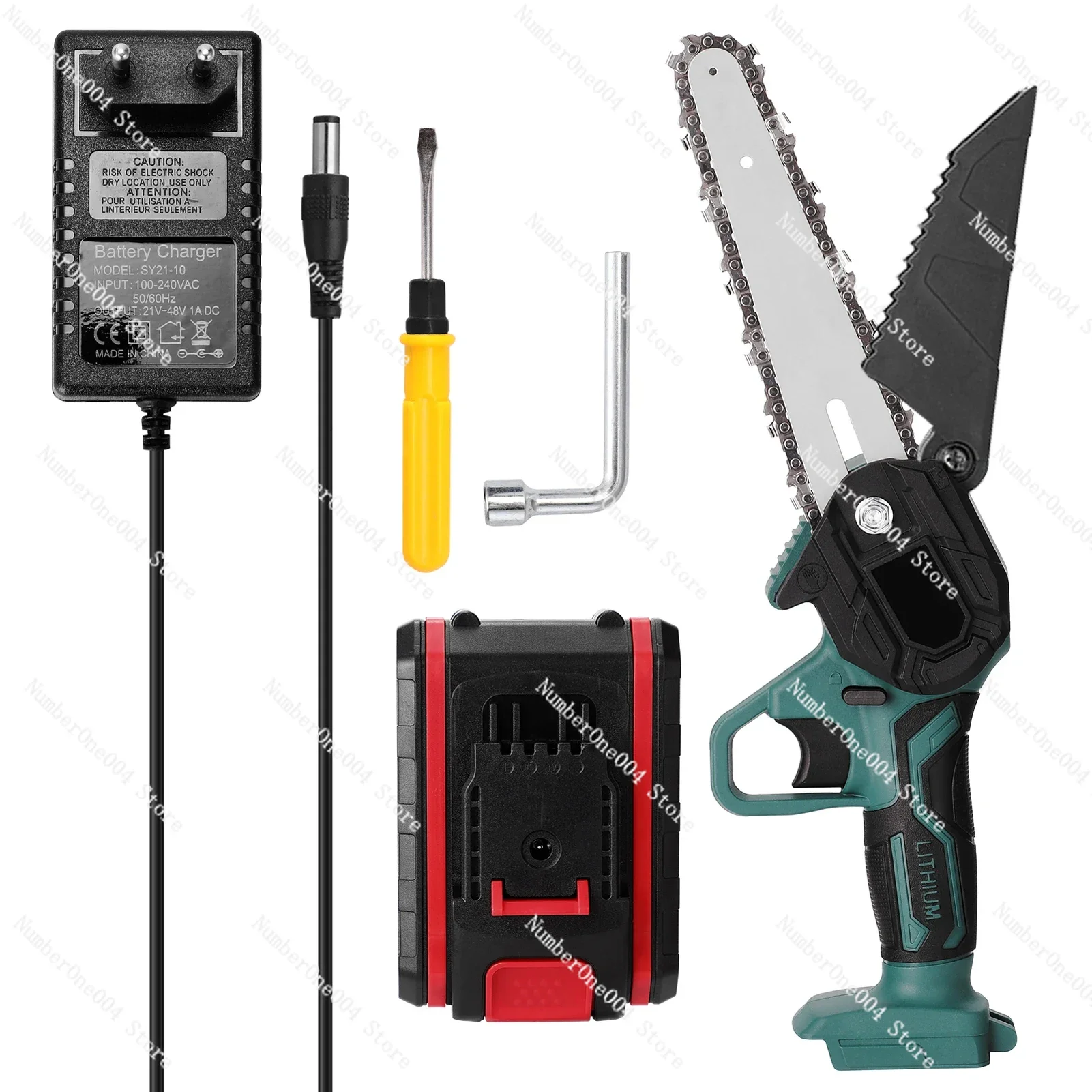 

Applicable to Cordless Electric Pruning Wood Spliting Woodworking Garden Orchard Rechargeable Chain Saw