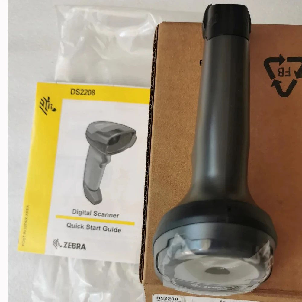 Imagem -06 - Omnidirecional Handheld Barcode Scanner e Imager Scanning Gun para Zebra Ds2208 Ds2208-sr 2d