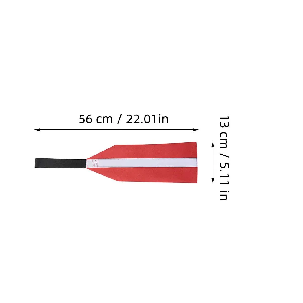 Drapeau d'avertissement de Kayak en tissu Oxford rouge, 2 pièces, drapeau de sécurité de remorquage de Kayak, canoë en plein air, bateau, accessoire de voyage, accessoire de sécurité pour camion
