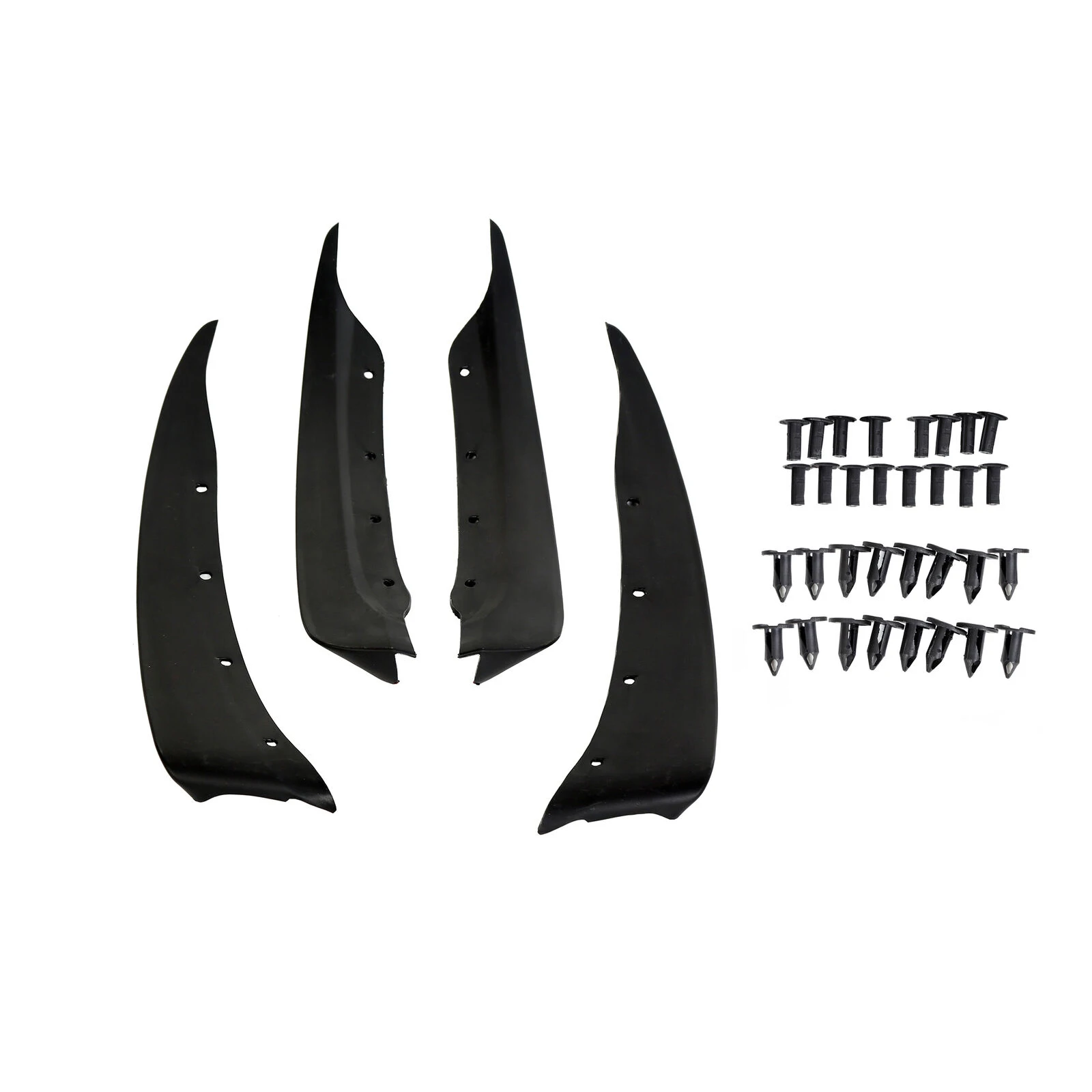 

Car Front Rear Mud Flaps Splash Guards for Chevrolet C6 Corvette 05-13 Mudguard Complete