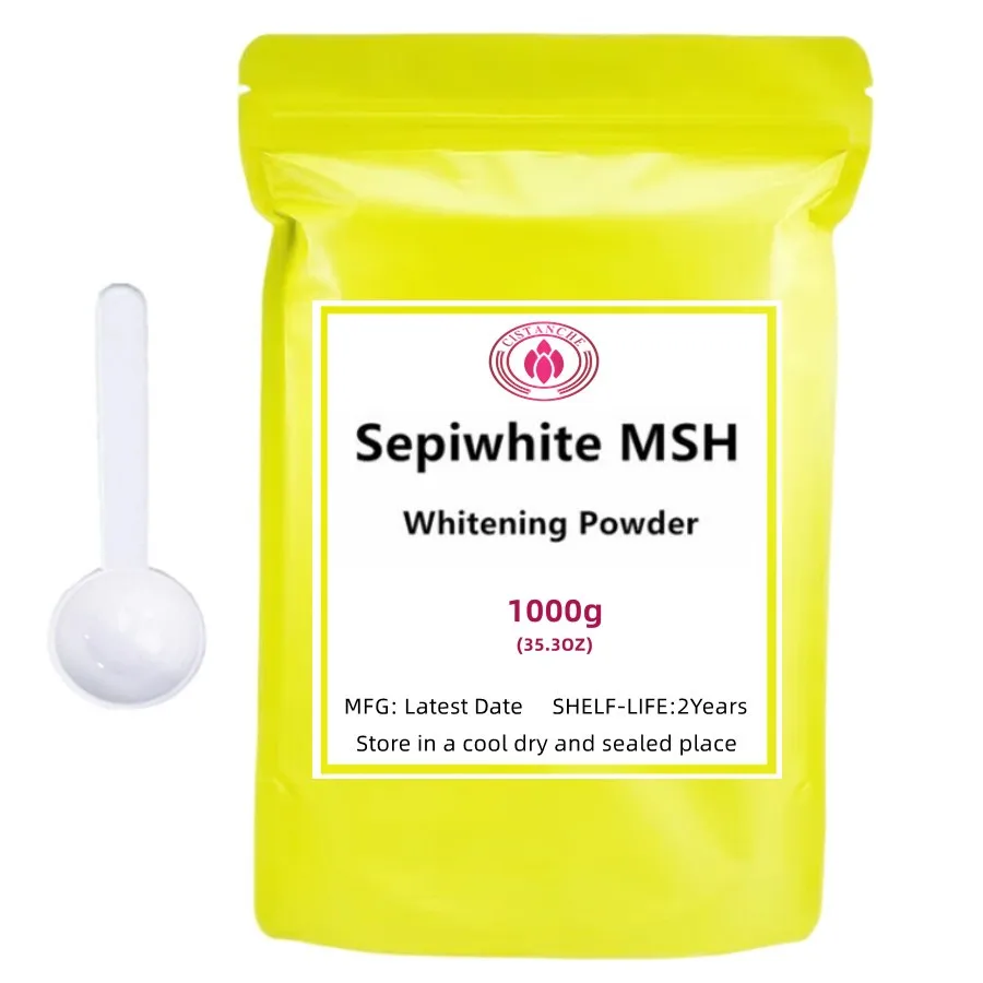 50-1000g Super Sepiwhite MSH Powder Skin Brightener and whitening /reduce spots and eliminate melanin / Antioxidant Anti-Wrinkle