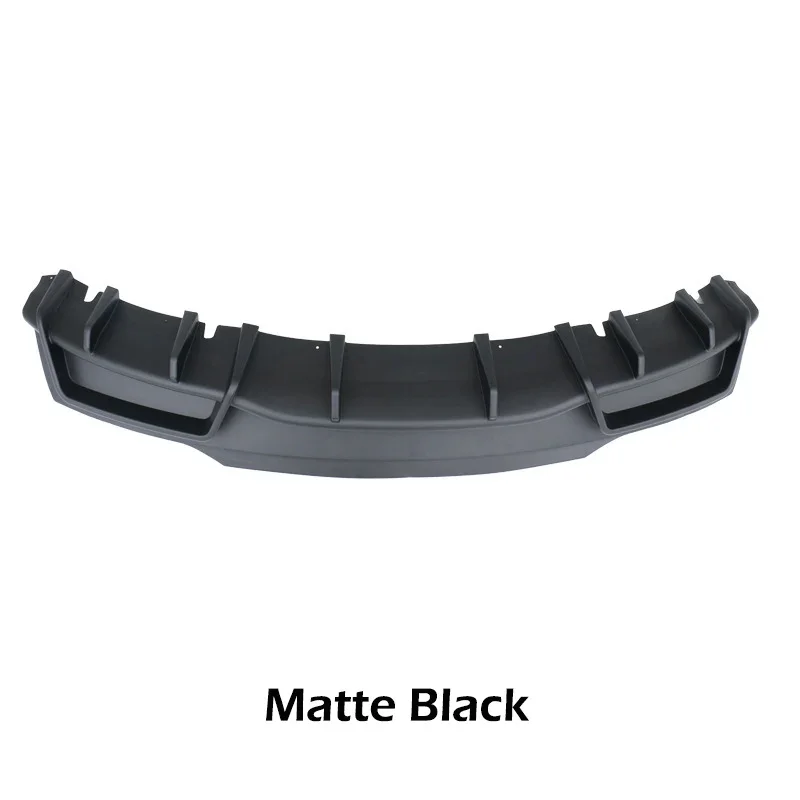 BEVO Voor Tesla 2024-2026 Model 3 Highland Achterbumper Diffuser Lip Spoiler Ombouw Beschermer Beschermkap ABS Zwarte Cover Accessoires