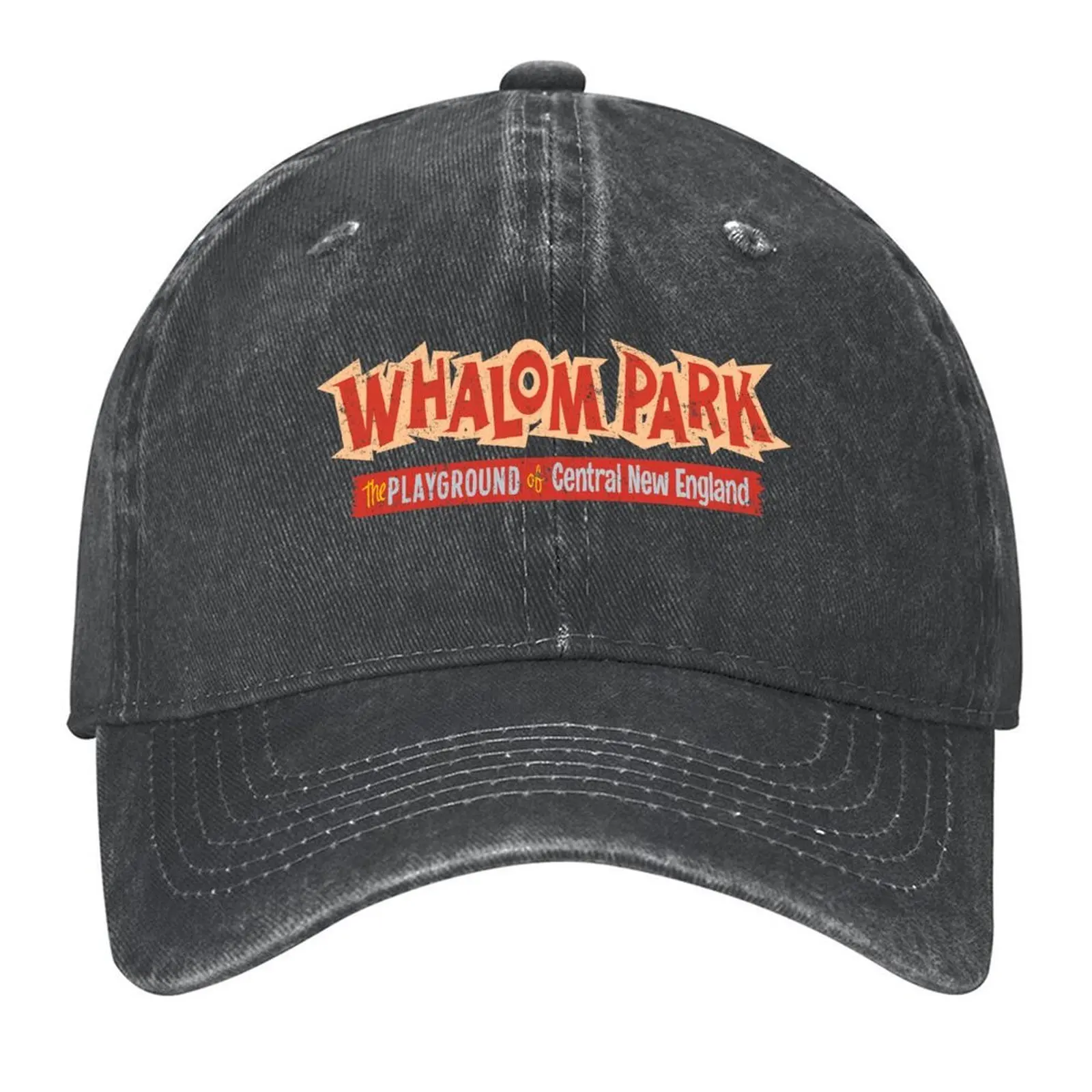 Whalom Park 02 قبعة بيسبول عيد ميلاد لطيف للأطفال قبعة Sunhat الرجال البيسبول المرأة