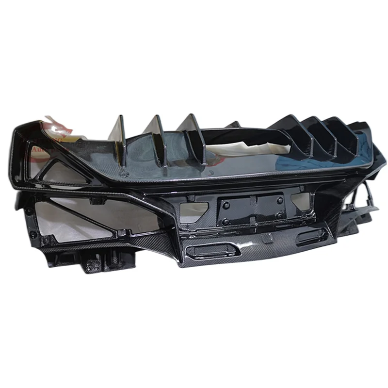 

Для Lamborghini Aventador LP700 LP720: Обновленный задний бампер в стиле SV из сухого карбона (комплект обвеса)