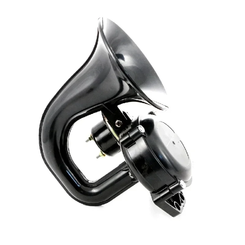 1PC For MAN Volvo DAF Mercedes Scania Black Car Truck Air Horn Heavy Duty 130db 0005424621 20383071 81253016015 Car Accessories