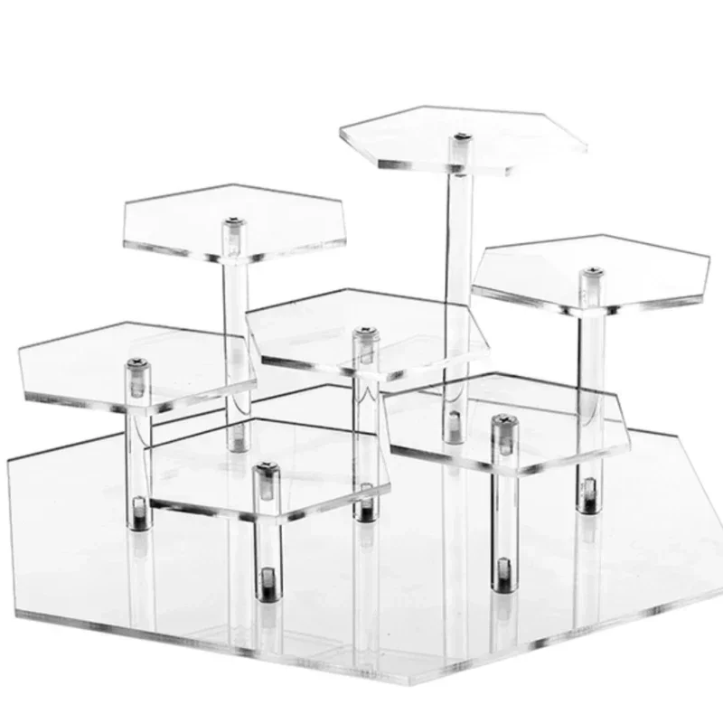 

Hot sales Display Rack Cosmetics Storage Multifunctional Booth Jewelry Antique Ornament Exhibition
