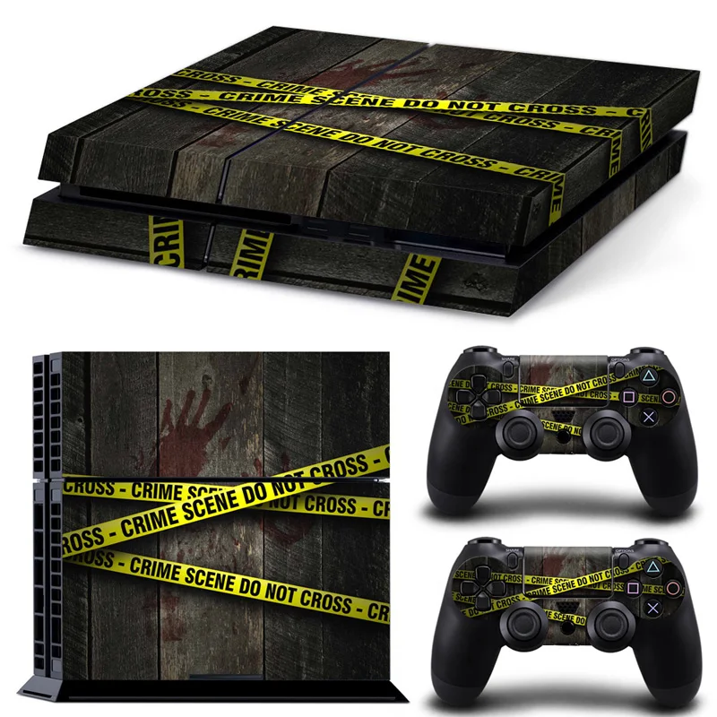 Skin Wrap for PS4 Vinyl Decal Cover for PS4 Console Skin Game Accessories for PS4 Controller Sticker