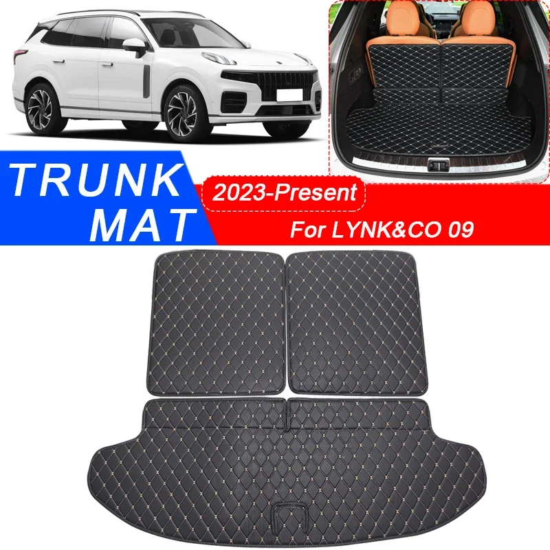 

Custom Car Trunk Main Mat For LYNK&CO 09 2023 2024 2025 Waterproof Anti Scratch Non-slip Protect Cover Internal Auto Accessory