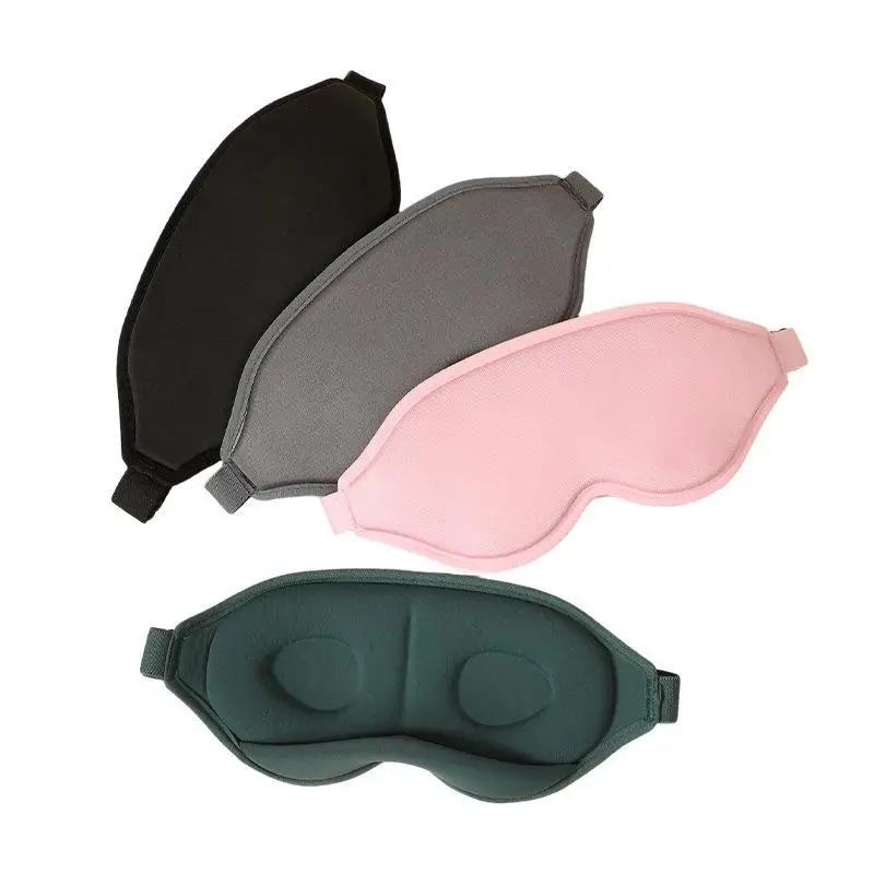 1 Stück 3D-Schlafmaske mit vollständiger Schattierung, die entspannend wirkt und keinen Druck ausübt. Weiche und atmungsaktive Schlafmaske zur Linderung von Augenmüdigkeit. – Detail 5