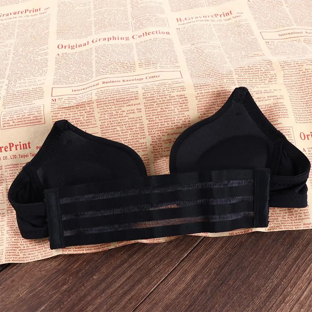 3 Hooks Elastic Band Solid Color 4 Rows Entension Buckle Extender Shoulder Strap Bra Accessories Transparent Bra Strap