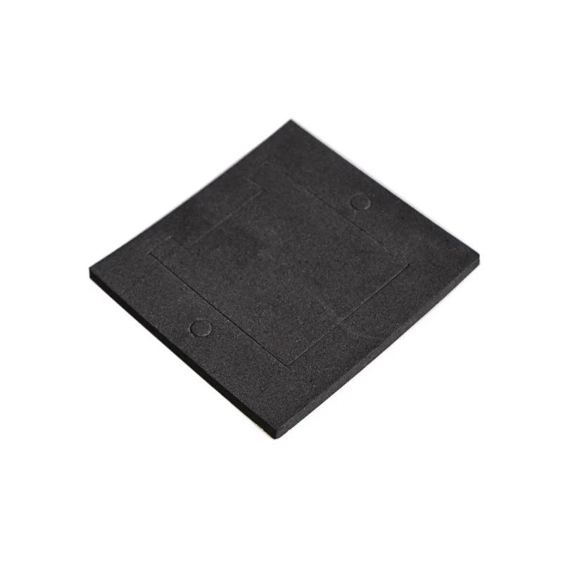 حشية عازلة للقطن عازلة خاصة من الإسفنج TEC1-12706 مع ملصق أسود على جانب واحد