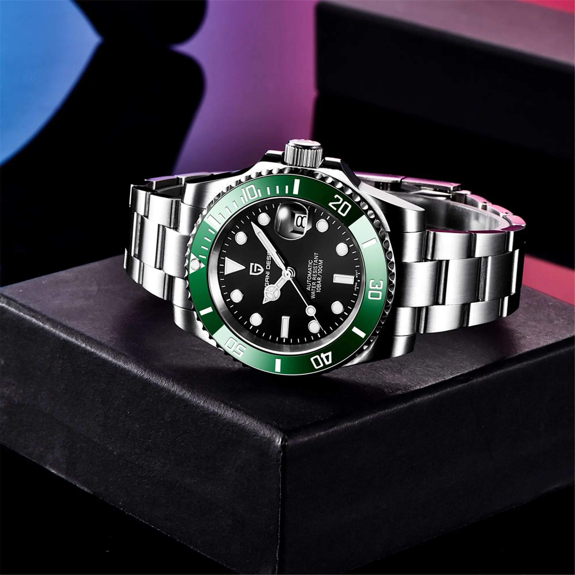 Men's Automatic Mechanical Watch, Waterproof