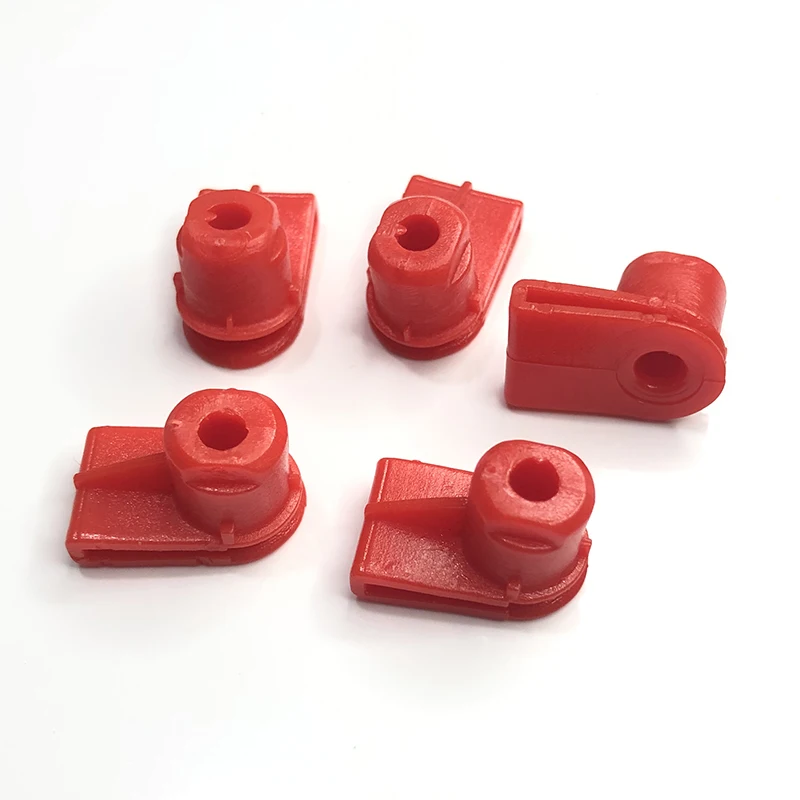 20pcs Auto Clips For BMW 07147212877 Grommet Nut for Screws- X1 & 1-Series Centre Console Clips Red Plastic Car Fastener