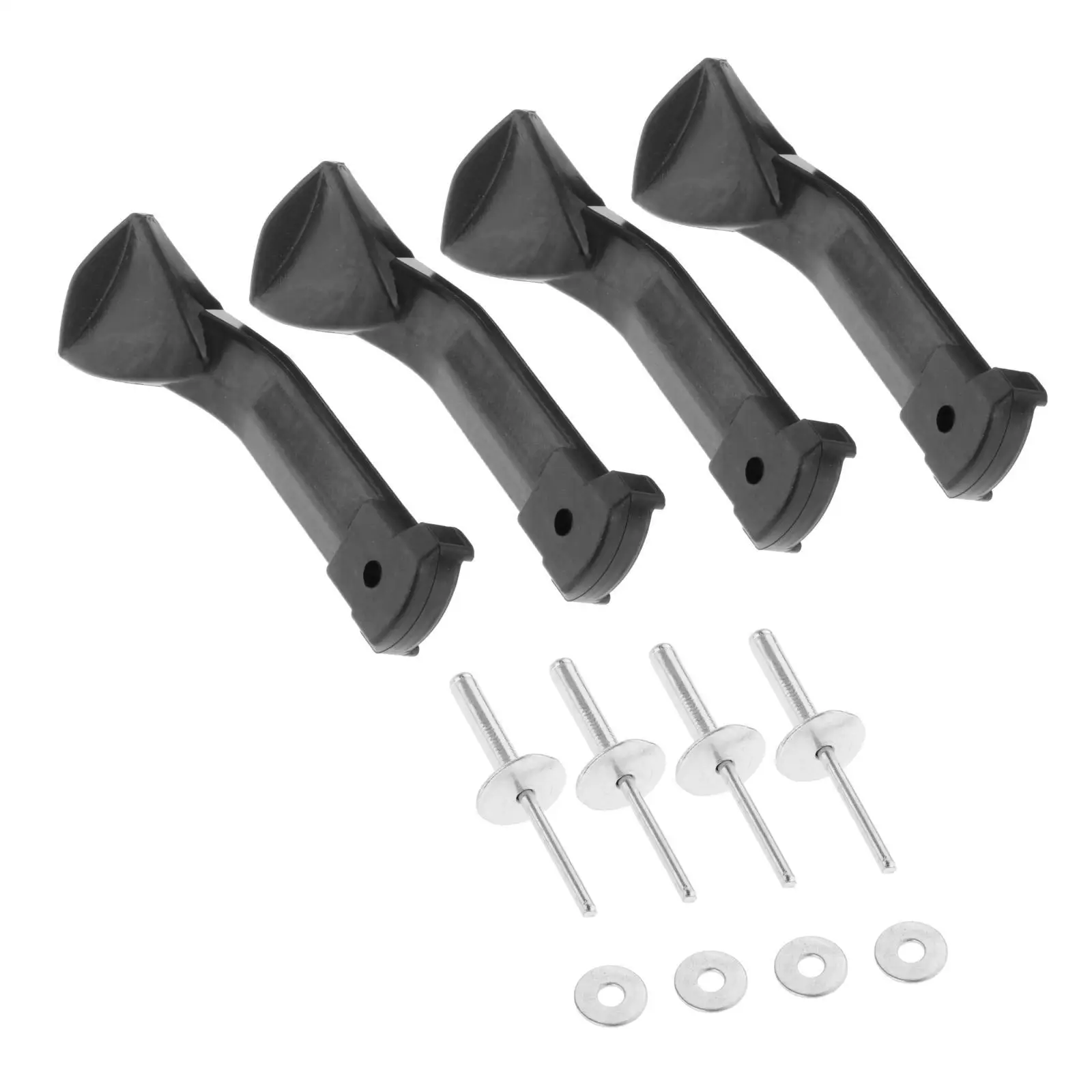 4 Pieces Motorbike Hood Strap Panel Latch Kit, Replaces Professional Body Fittings ,Automotive Fit for 517302448