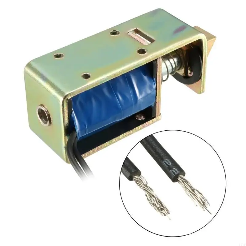 Imanes eléctricos 10N, marco electroimán solenoide, empuje tracción, 10mm, 6/12/24V