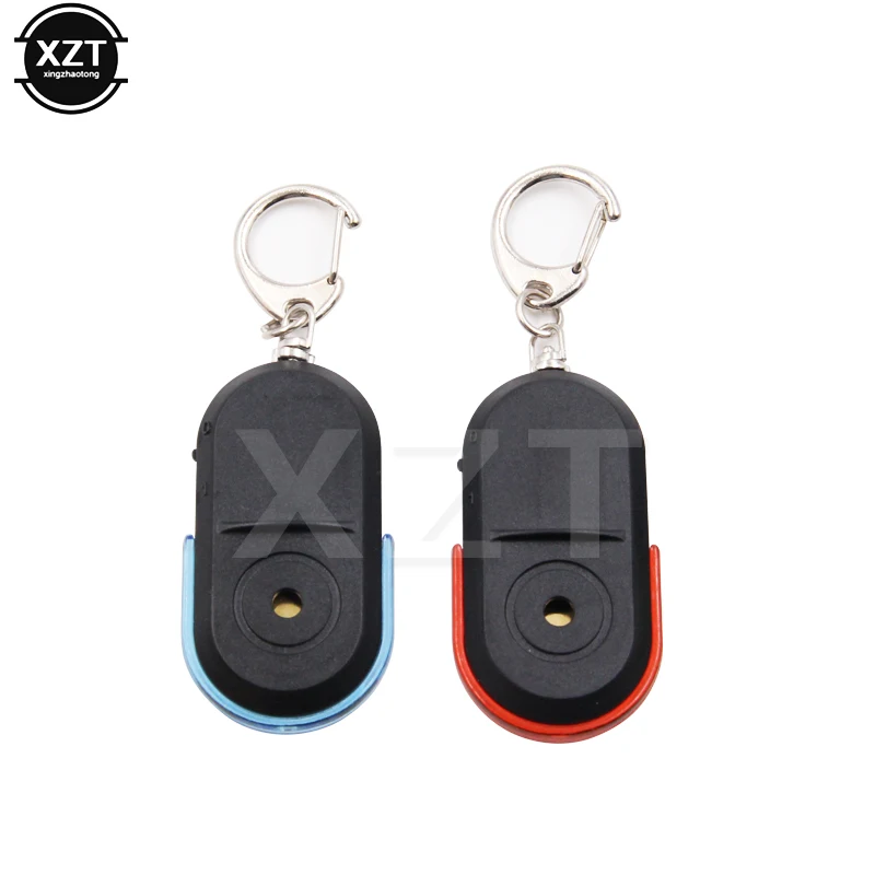 Car Smart Anti-Lost Alarm Wallet Phone Key Finder Locator Keychain Whistle Sound With LED Light Mini Anti Lost Key Finder Sensor