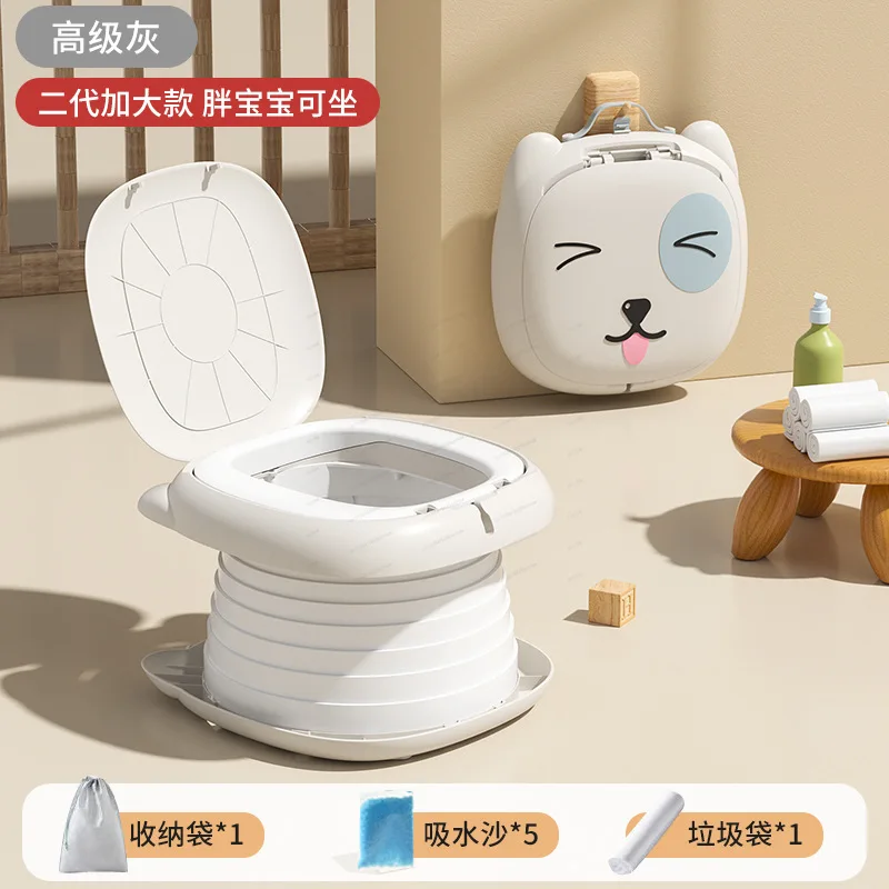 

Foldable Kids Potty Portable Travel Urinal for Boys Girls Outdoor Car Trip Camping Road Trip Hiking Home Daily Use