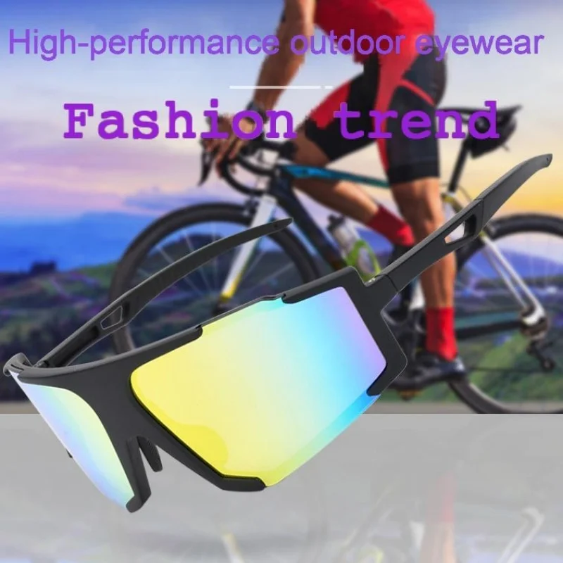 

Cycling Glasses, Sports Sunglasses, Daily UV Protection Sunglasses, Bee Style Fishing, Hiking, Mountain Climbing Goggles