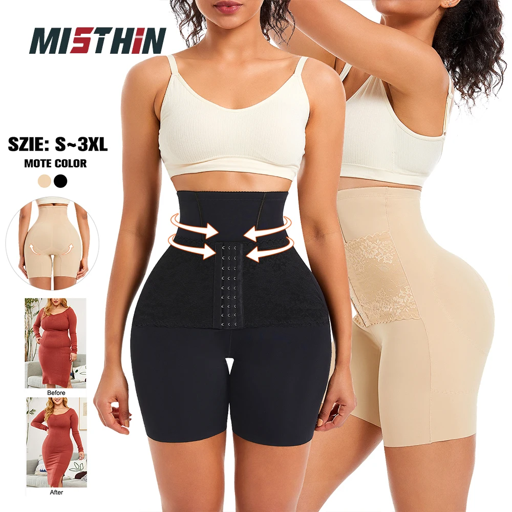 

MISTHIN High Waist Control Panties Slimming Shapewear Tummy Reducer Fajas Underwear Corset Trainer Drop Shipping Body Shaper