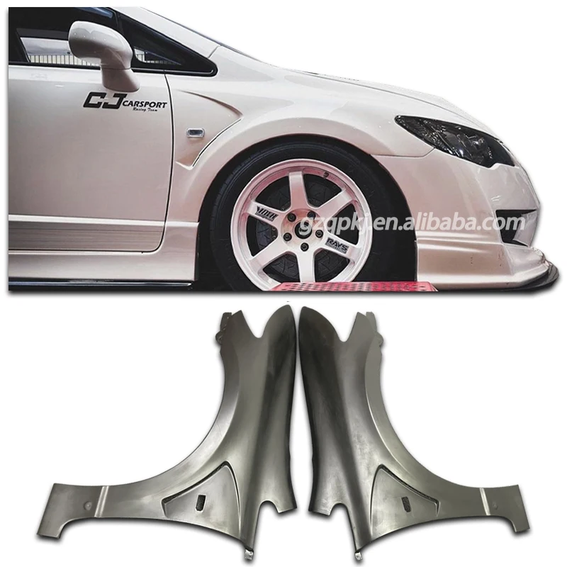

for eighth generation Civic FD2 JS RACING carbon fiber fender fender Civic body kit spoiler