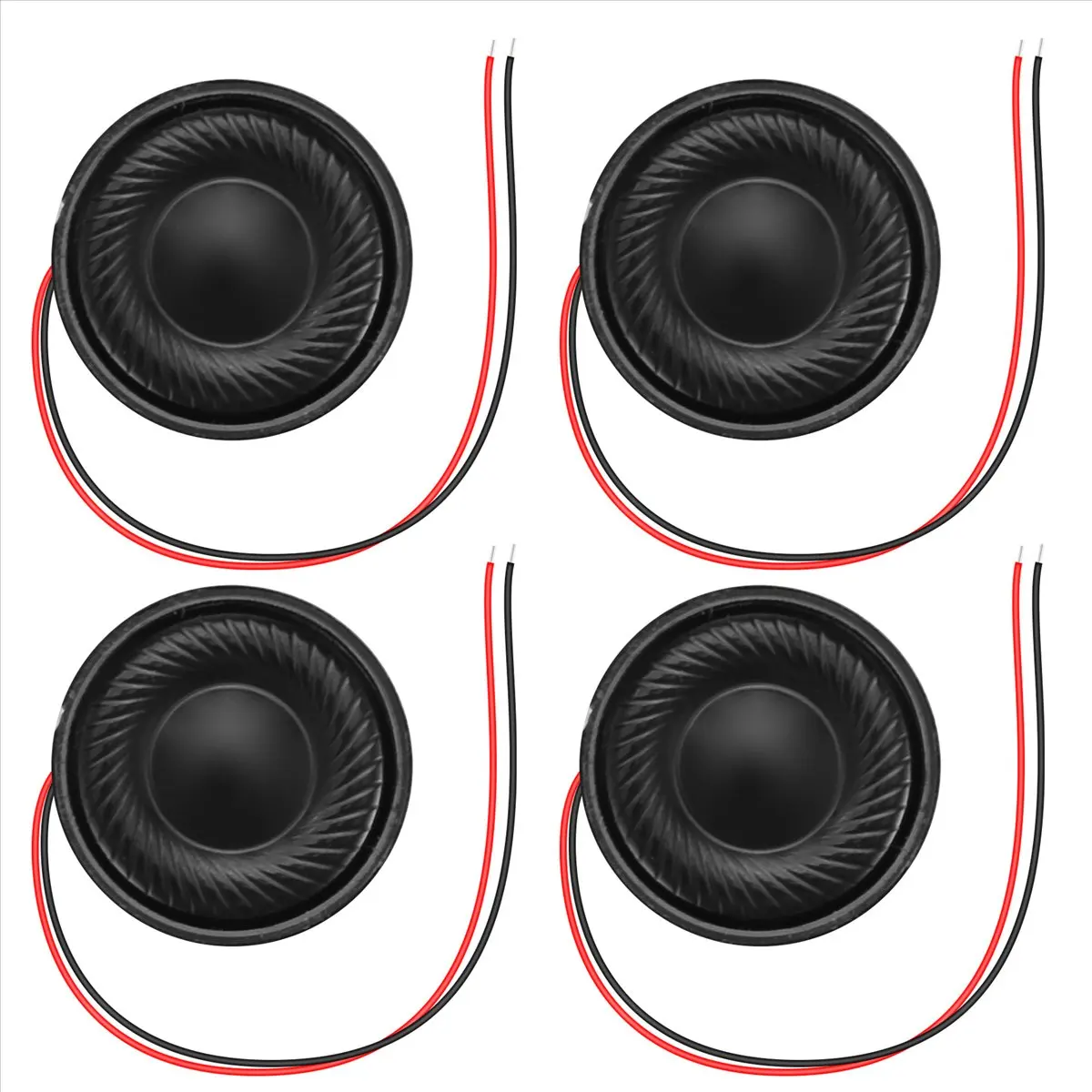 A99X 4 Pcs Internal Speakers Magnet 30mm 2800Hz 8Ohm 1W for PC Laptop