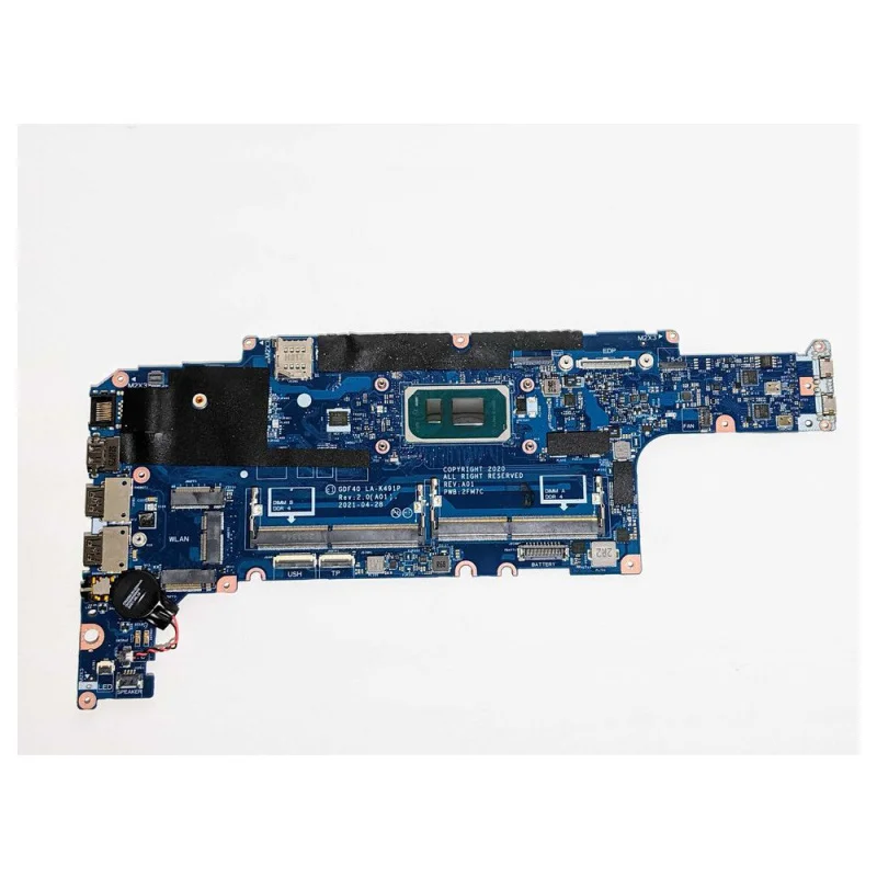 

W For DELL Latitude 5420 LA-K491P Motherboard M51J7 CN-0M51J7 Mainboard I5-1145G7