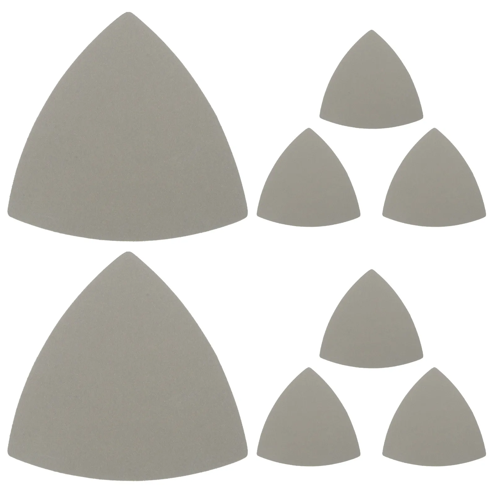 

8 Pcs Flocked Water Sandpaper Automotive Wet Sanding Sander Fine Grain for Wood Grit Finishing Pads Paint