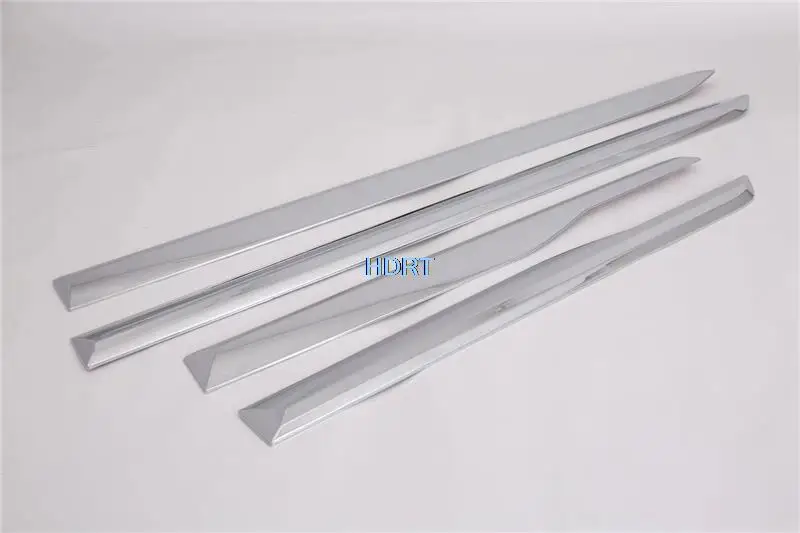 Side Door Trim Body Cladding Door Moulding ABS Chrome Car Body Strip For Hyundai Santa fe Santafe 2019 2020 2021 Accessories