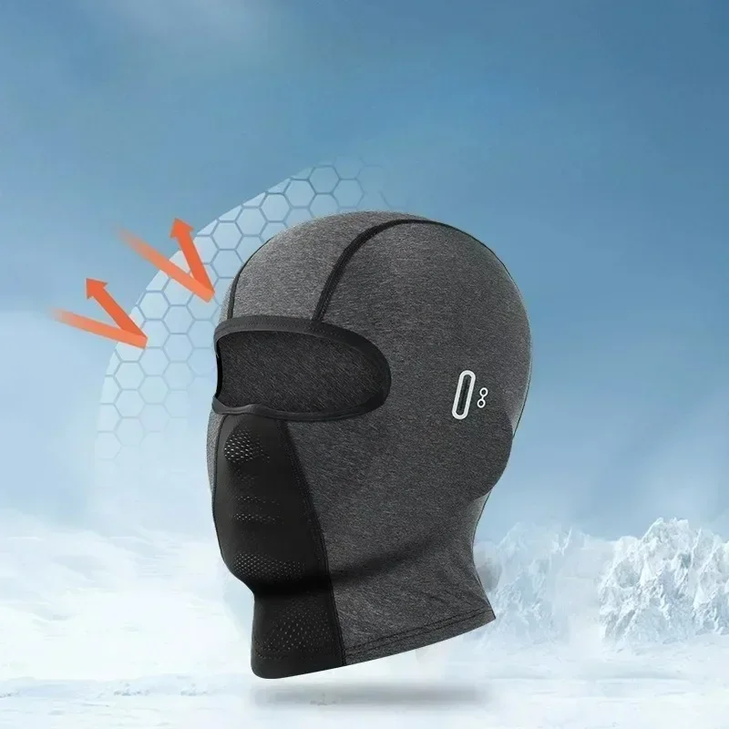 Summer Balaclava Cycling Face Mask Motorcycle Helmet Liner Bike Riding Headgear Breathable Windproof Anti-dust Sports Headwear