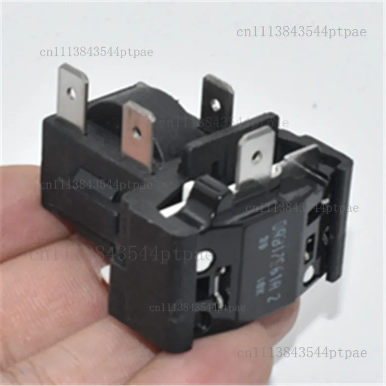 A qps2-b15md3 refrigerator freezer compressor ptc start protector assembly (three-pin)