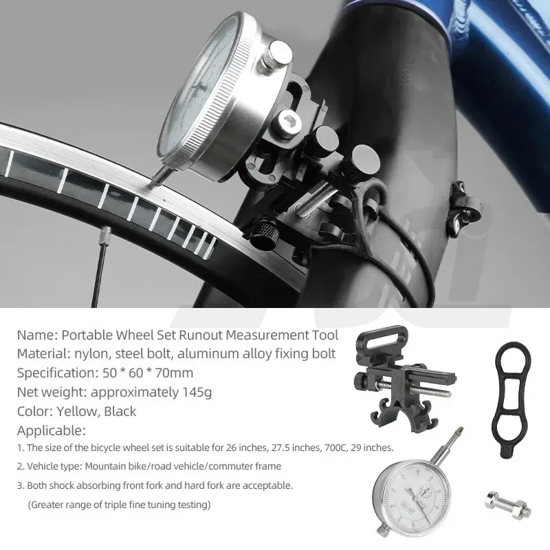 Bicycle Wheel Truing Stand MTB Road Bike Wheel Repair Tool Percentage Table Bike Rims Adjustment Cycling Accessories Maintenance