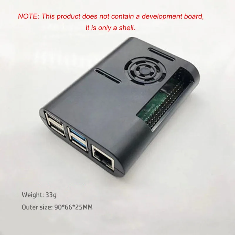 Voor Raspberry Pi 4th Generatie 4B Shell Raspberry Pi 4th Generatie B-Type Shell Doos