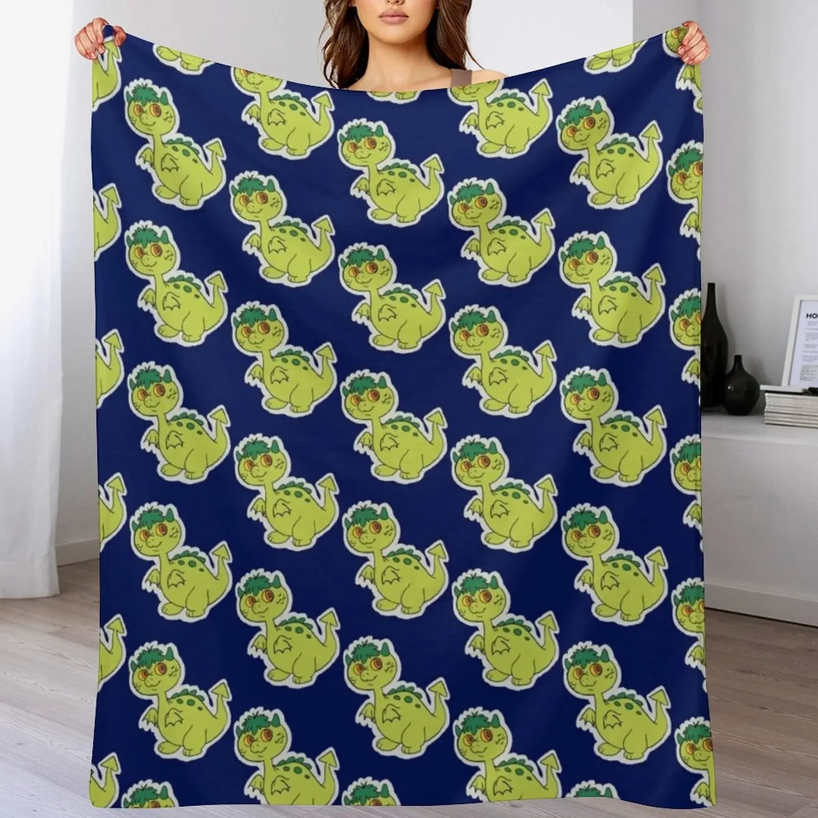 

Matches, the Grimwood Dragon Throw Blanket Soft Beds Designers Blankets