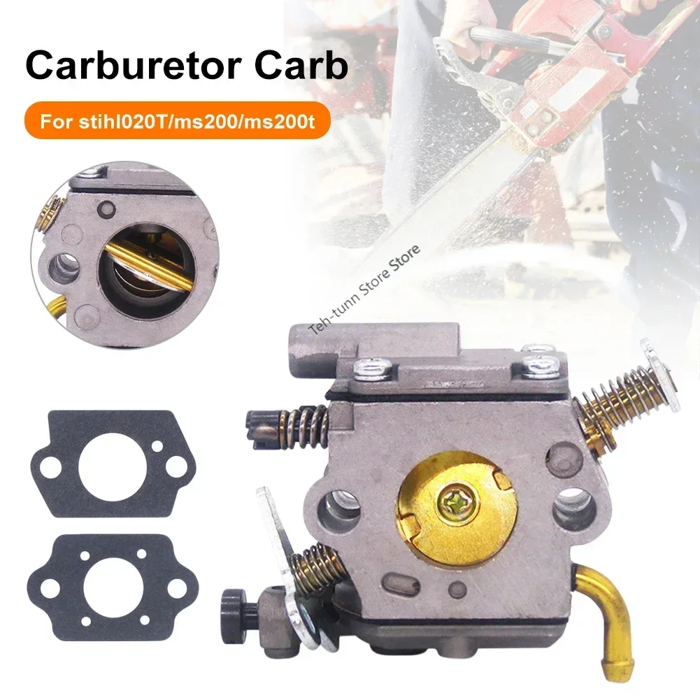 Carburetor Carb Fit For Stihl 020 020T MS200 MS200T Chainsaw Parts Chainsaw Carburetor With Mounting Gasket