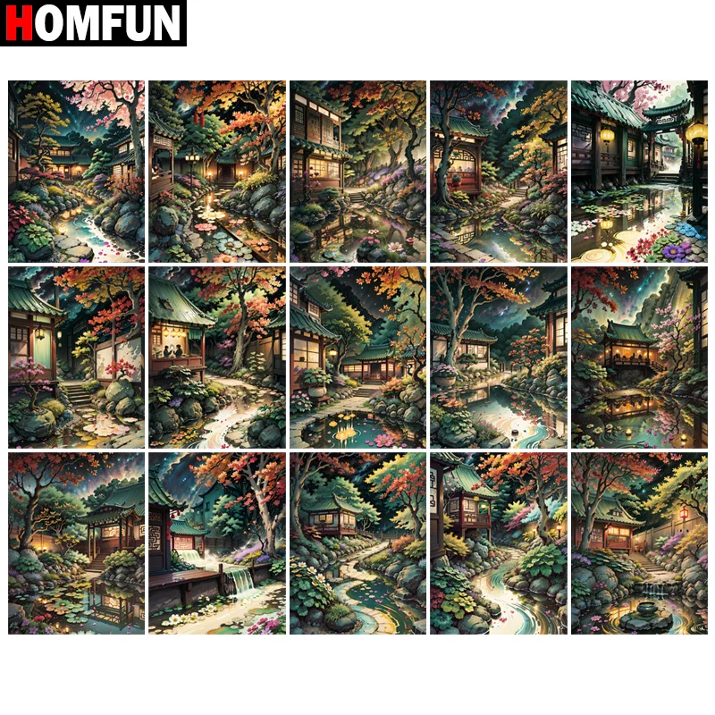 HOMFUN Diamond Painting 