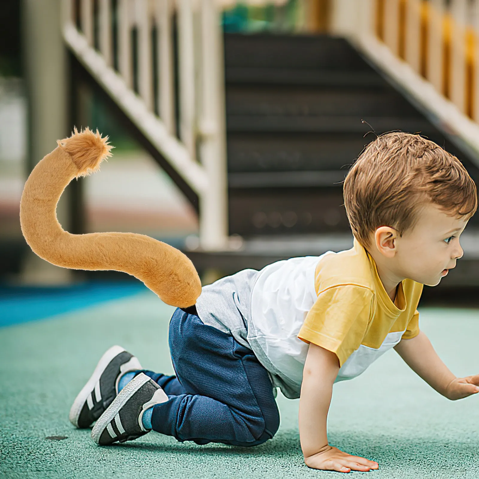 

Lion Tail Prop Animal Costume Accessory for Stage Performance Birthday Party Photography Cosplay Dress Up Event Glamour Charm