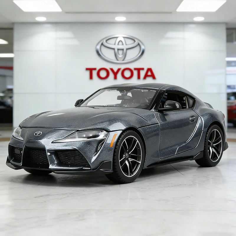 

Maisto 1:24 Toyota Supra GR Alloy Diecasts & Toy Vehicles Car Model Miniature Scale Model Car Toy For Children