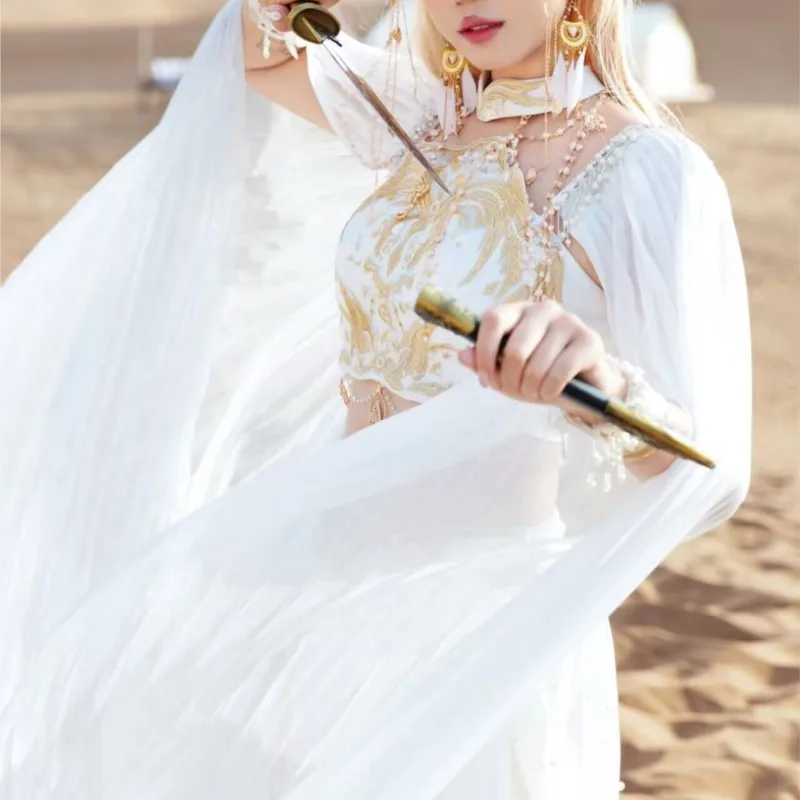 Western Region Dance Girl Classical Dress Hanfu Women Exotic Desert Trip Shoot Clothing